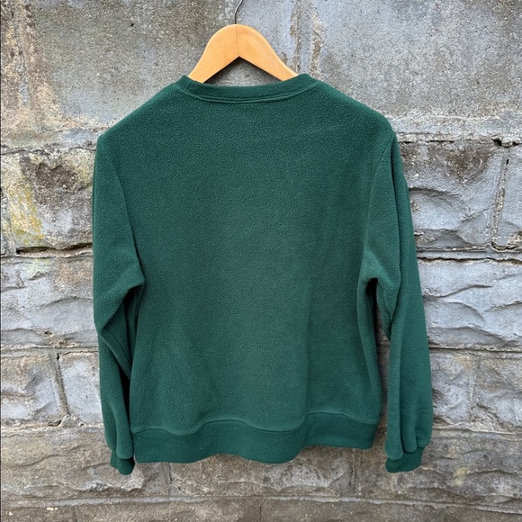 Vintage Disney Tigger fleece sweatshirt small green Y2K Winnie the Pooh oversize - Picture 4 of 4